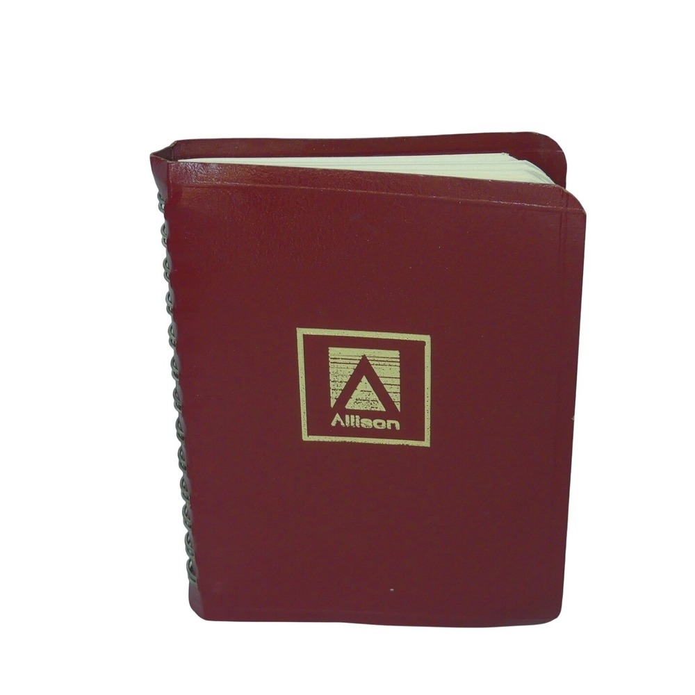 Vintage Allison Gas Turbine GM Aeronautical Vest-Pocket Handbook Aviation Manual